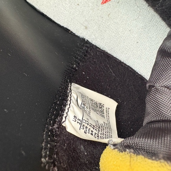 Nike Black and White High-Top Sneakers size 13 - Picture 6 of 14